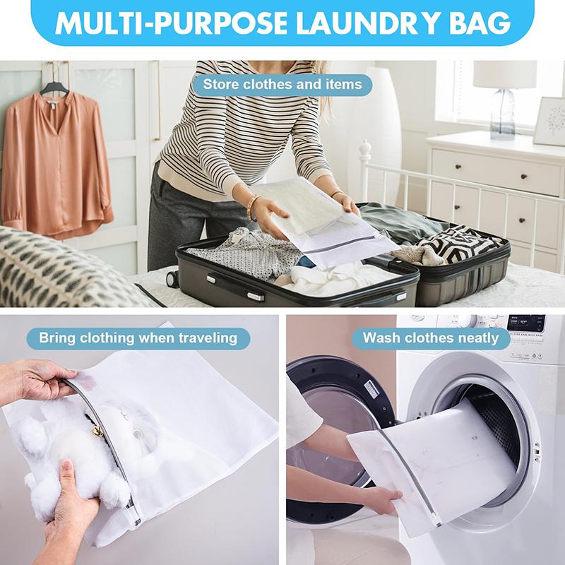 Drying Soft Fiber Durable Polyester Laundry Underwear Shoes Protector Washable Mesh Laundry Net Laundry Washing Machine Bags