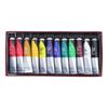 Acrylic Paint Set DIY Fluid Waterproof 12 Colors 20ml Each Fast Drying Safe Harmless Art Craft Paints for Wood Fabric
