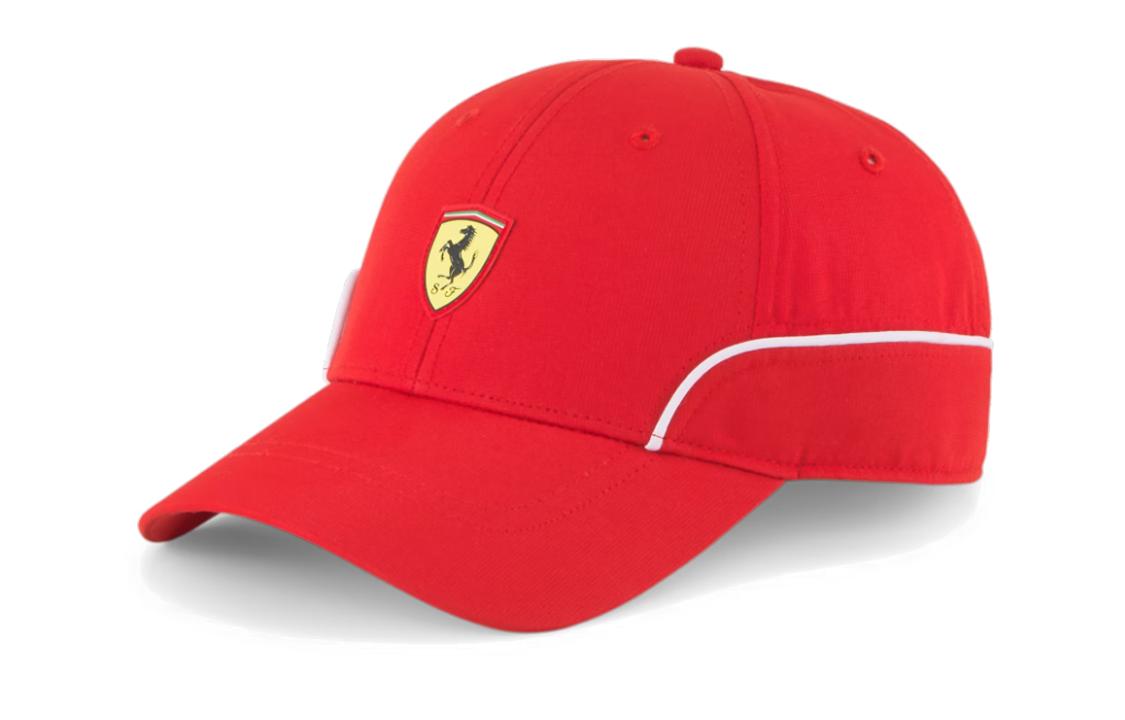 PUMA Polyester Baseball Caps Men s Red 024451-01 F