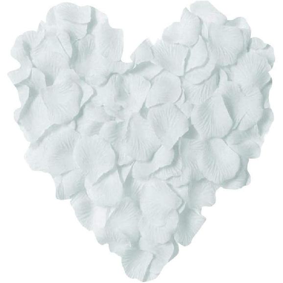 LZXD 1000 Pieces Black Artificial Silk Rose Petals Flower Decoration Wedding Party Color Black