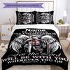 3pcs Custom Name Cartoon Knights Templar Bedding Set Duvet Cover Closure Includes 1 Duvet Cover & 2 Pillowcases for All Seasons Bedroom Decor