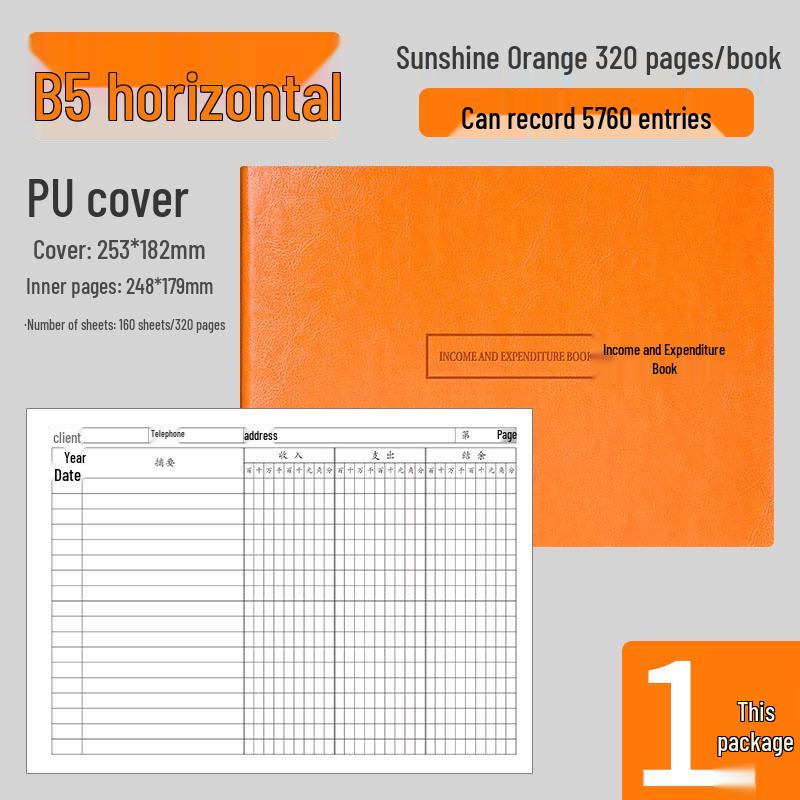 Subsidiary Ledger: Income & Expenditure Accounting Book for Business