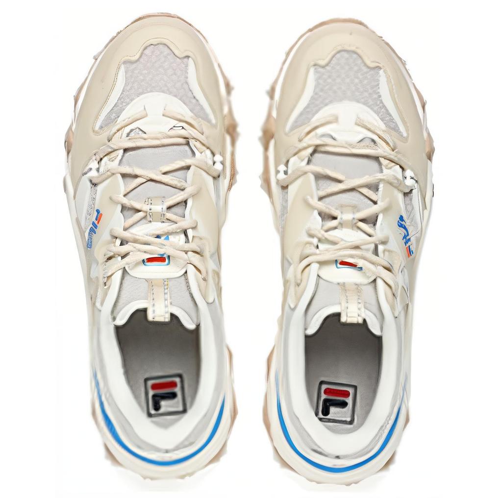 Fila Oakmont 2 Fabric Tpu Leather Casual Colorful Low Top Lifestyle Shoes Men sneaker Light-Blue F12M232133FRA