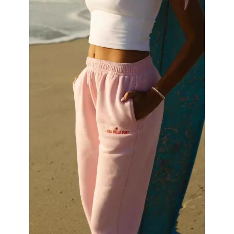 European Coconut Embroidered Drop Shoulder Hoodie