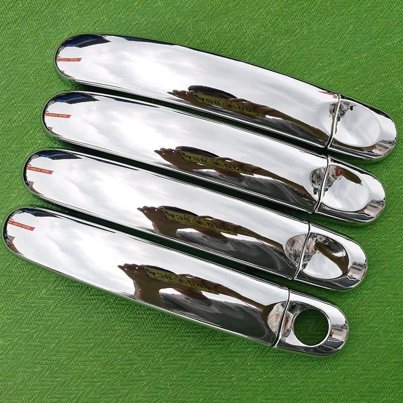 For Volkswagen Golf Variant Golf Plus Cross Golf VW 2004~2014 New Chrome Car Side Door Handle Cover Trim Sticker Car Accessories