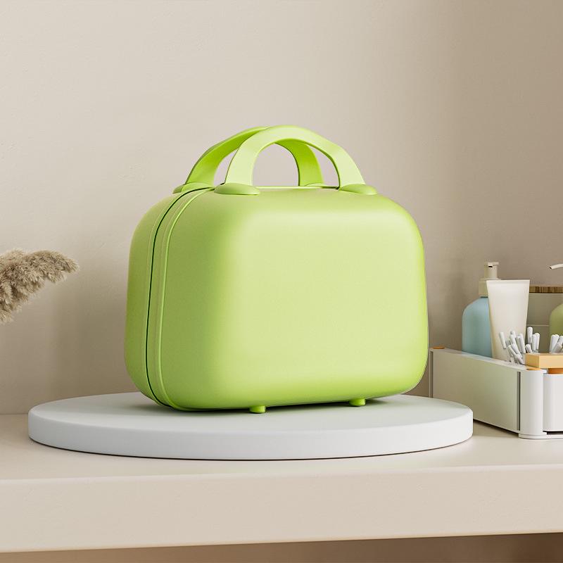 

Women s Mini Hand Luggage Makeup Bag - 14 Inch, Trolley Clip-On, Compact Suitcase Organizer 14-inch [Attachable to Luggage Trolley]