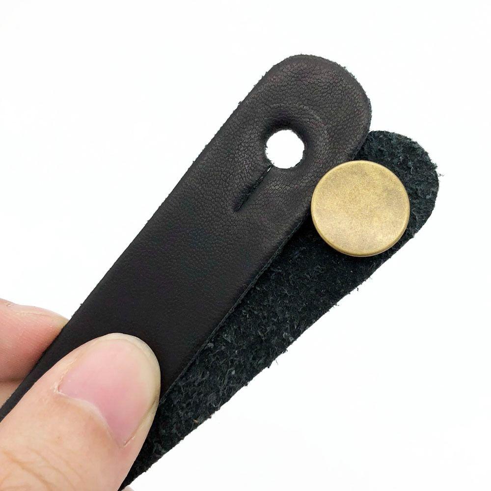 Retro Guitar Strap Lock Vintage Holding Button Safety Lock Strap Retro Guitar Neck Strap  Bass