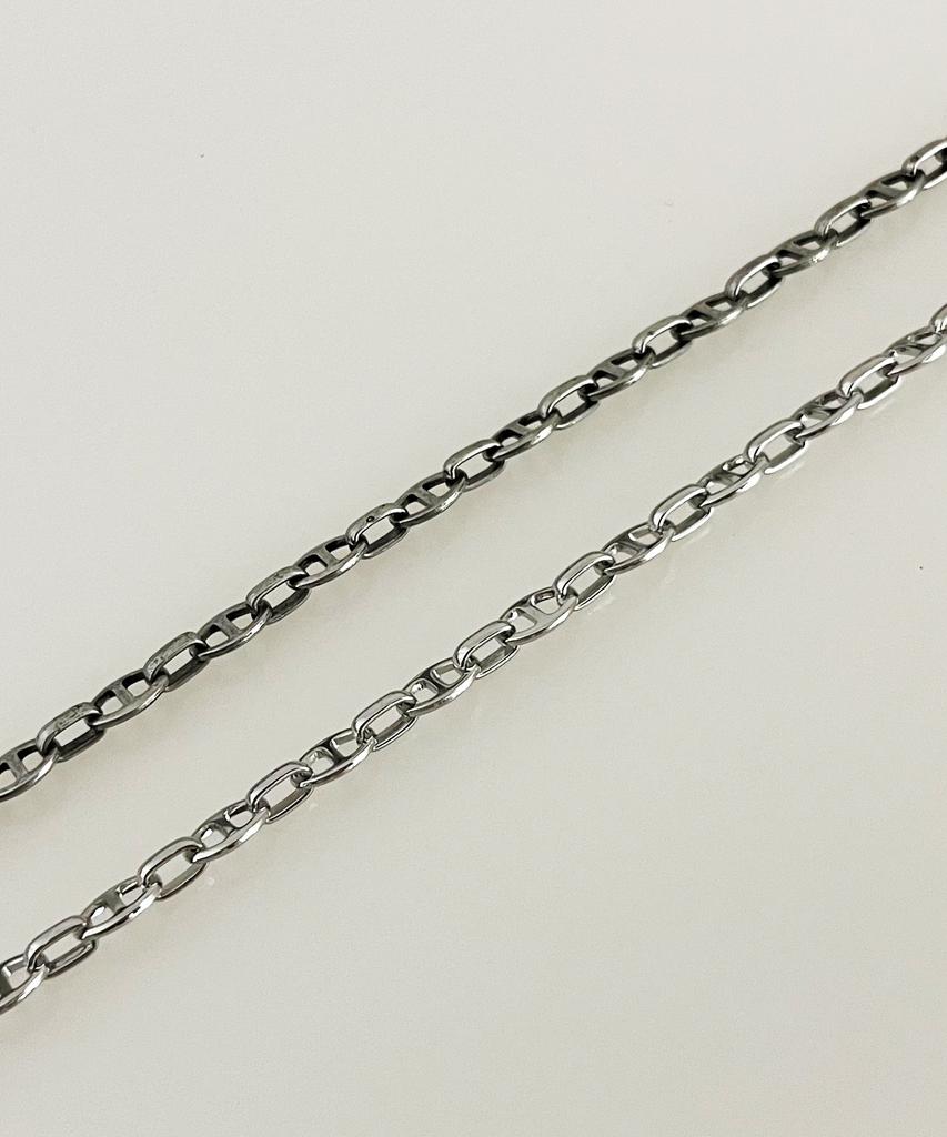 Sexto [Necklace][Surgical Steel] 51 Chain Necklace Vintage Silver