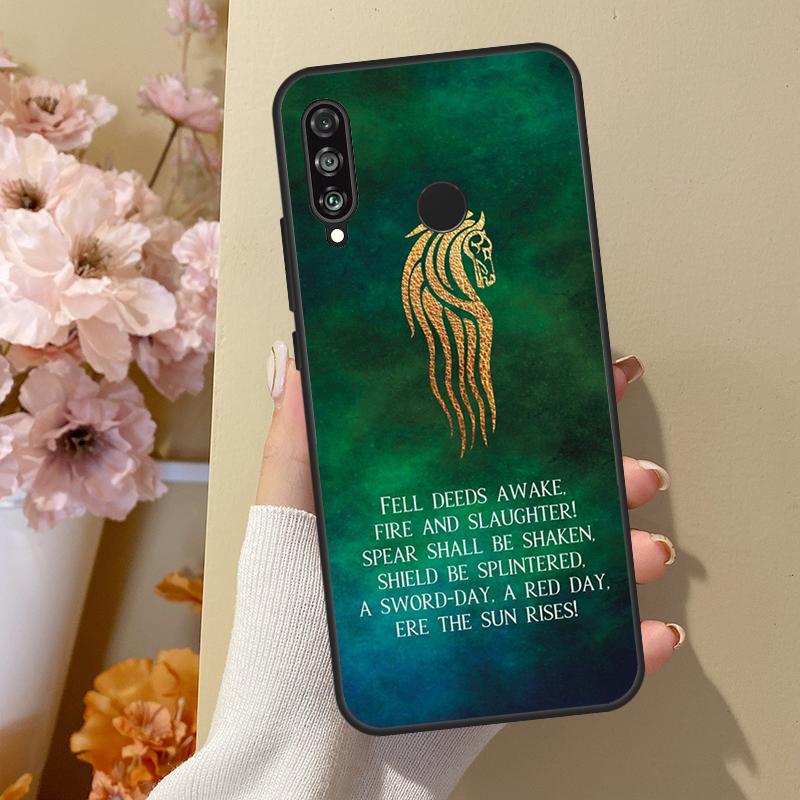 Rider of Rohan For Huawei Nova 11 Pro 9 10 SE Y70 Y60 Y90 Y61 Y91 Y73 Y72 12s 12i 11i 8i P30 P40 Lite Case