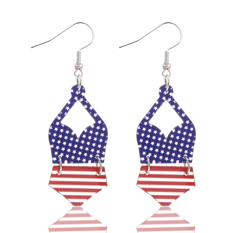 Chic Multi-Style Acrylic Earrings: Fashionable & Simplistic European-American Design