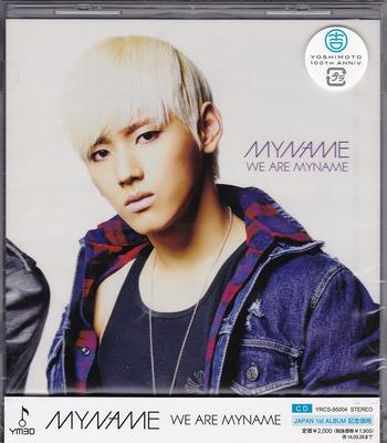 CD MYNAME - We Are My Name  YRCS95004 YM3D Japan Pop Gebraucht