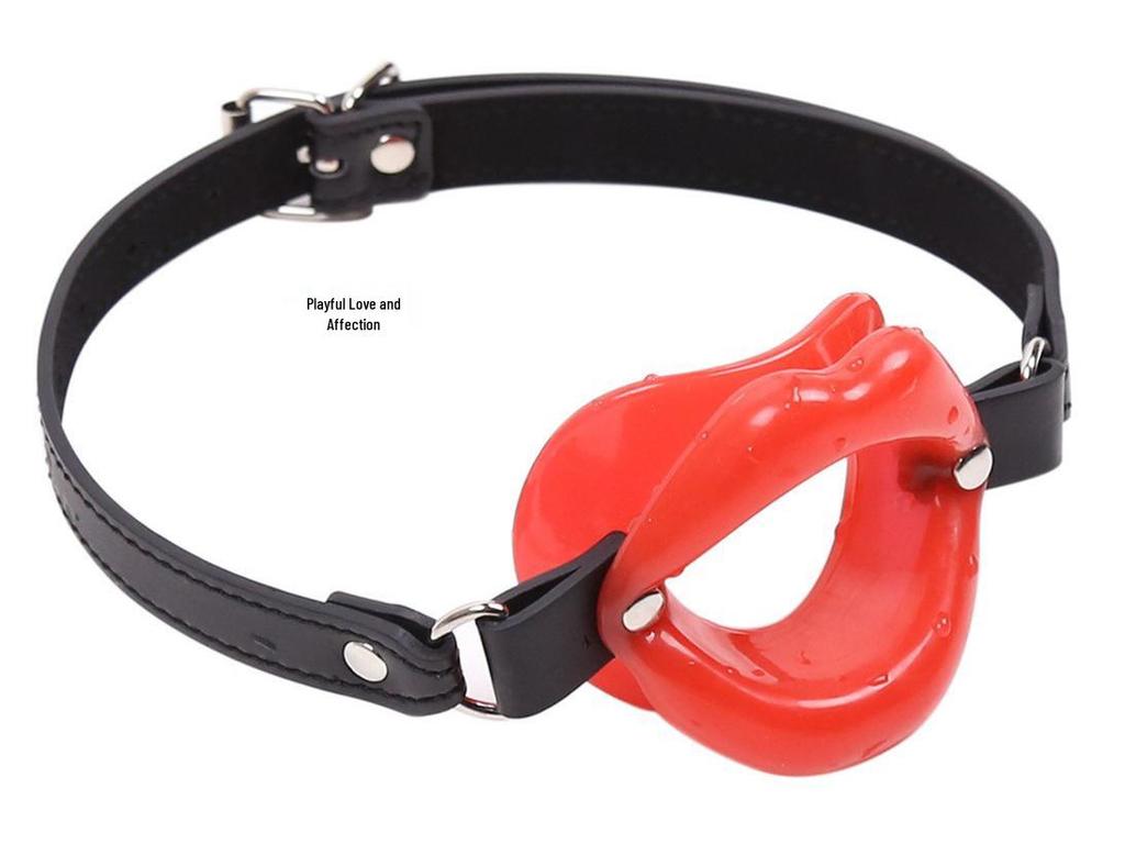 SM Female Slave Training Toy: Forced Mouth Gag for Couples, Flirting & Restraint
