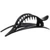 Side Slide Alligator Hair Claw 1 Piece Large Size Hair Claws Coffee and Black Hair Clip 13cm Hair Accessories for Hair RollUp