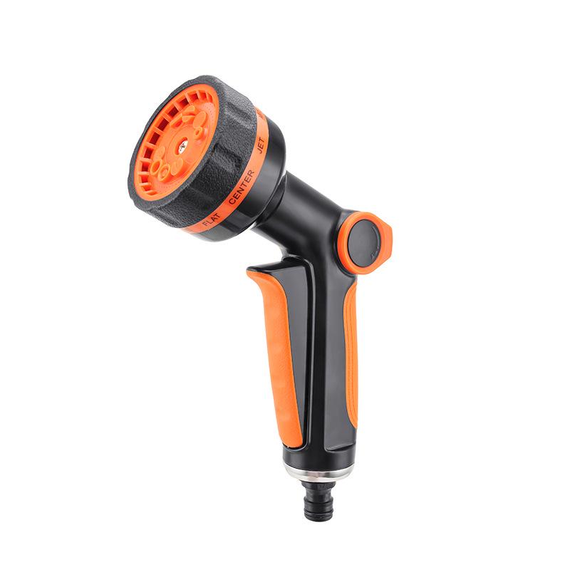 High-Pressure Spray Gun for Car Washing, Garden Watering, and Window Cleaning. Connects to Tap Water for Multiple Uses.