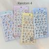 Cute 3D Bump Crystal Stickers Diy Laptop Decoration Stickers Suitable For Mobile Phones Uma Hachivalu Gift Toys