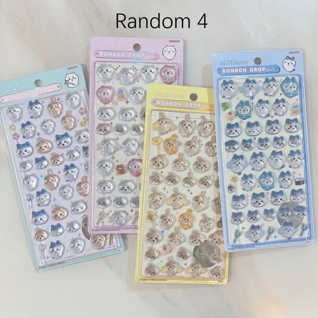 Cute 3D Bump Crystal Stickers Diy Laptop Decoration Stickers Suitable For Mobile Phones Uma Hachivalu Gift Toys