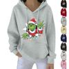 Women's Christmas  Hoodie Funny Cute Christmas Holiday Sweatshirt Pullover