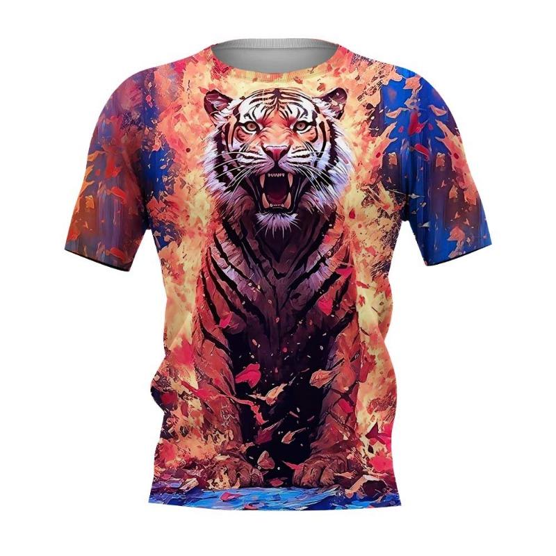 2026 Summer Digimon Adventure Retro Cosplay T-shirt Men's Oversized 3D Printed Short-sleeved Family Unisex Children's Sports