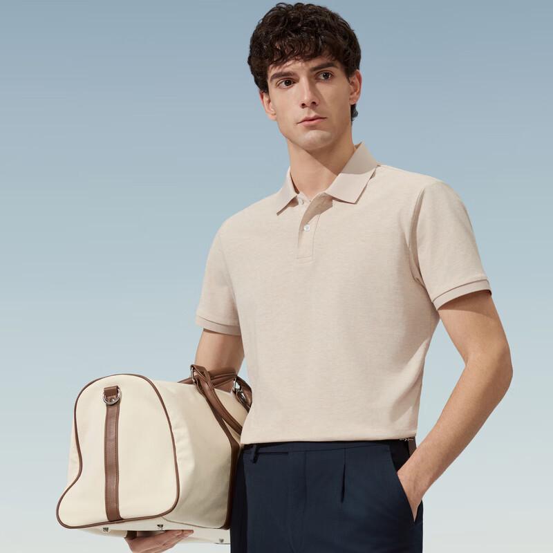 Judger Men's Summer Short Sleeve Business Polo Shirt