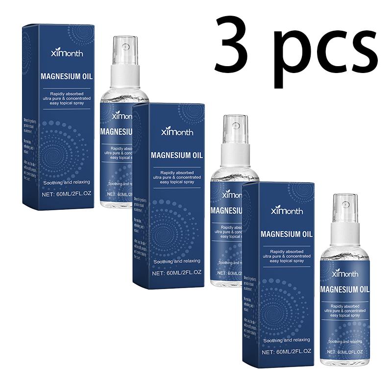Ximonth Hořčíkový olej ve spreji Noční péče Tělo Klid mysli Tělo Pokožka Hydratační ošetřující sprej