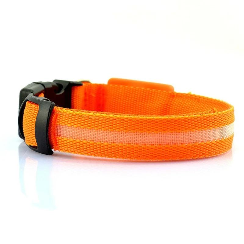 Collare LED per Cani Anti-smarrimento/evita Incidente d'Auto Collare per Cani Ricarica USB Forniture Guinzaglio Collare per Cani Articoli per Animali Domestici