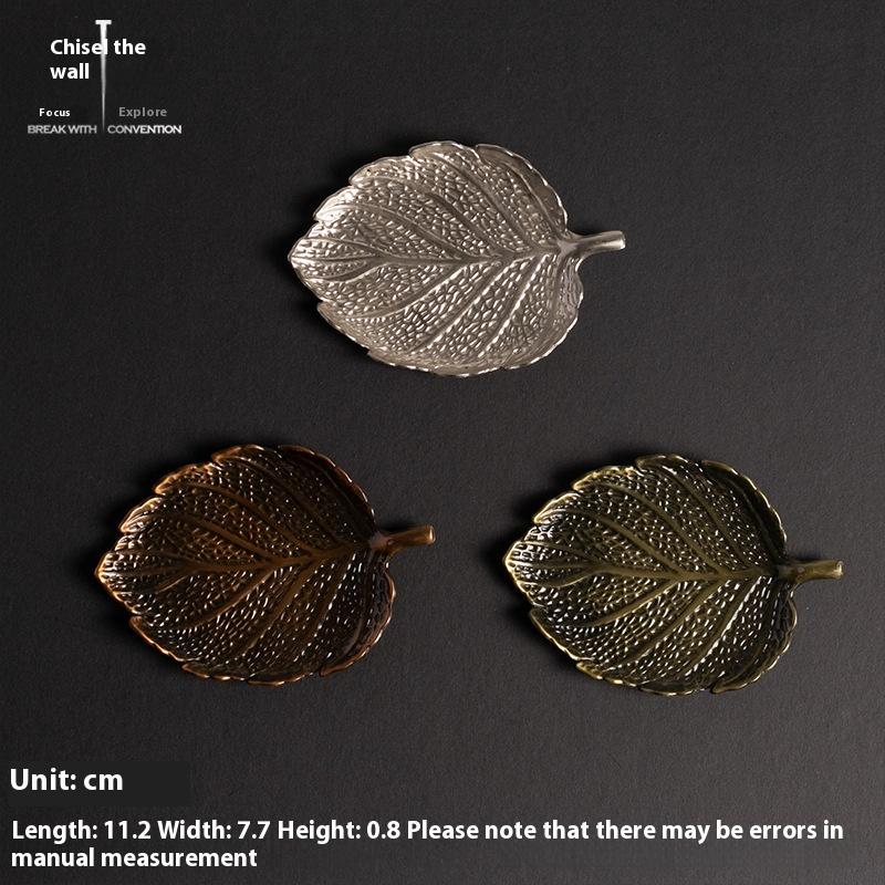 Sous-verre en alliage de zinc, Sous-verre, Accessoires de cérémonie du thé, Coussin de siège pour encens, Petite base porte-encens, S'accorde avec plusieurs styles