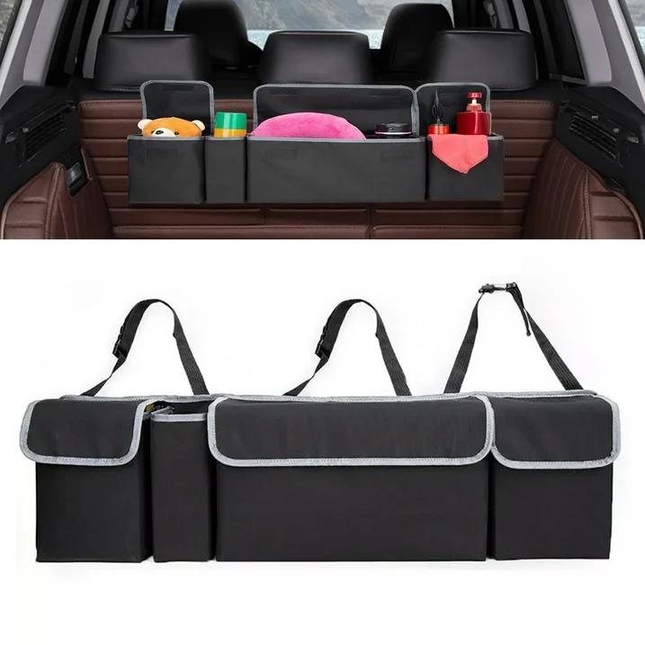 Organizzatore Bagagliaio Auto Borsa Portaoggetti Sedile Posteriore Alta Capacità Multiuso Oxford Organizzatori Schienale Sedile Auto Interno Automobilistico