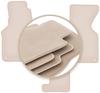 PREMIUM Beige Floor Mats For: Volkswagen Transporter T4 Caravelle Manual 1993-2001