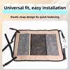 Elastic Car Seat Storage Net Mesh Bag Car Seat Organizer Pet Safety Isolation Net  Rear Seat