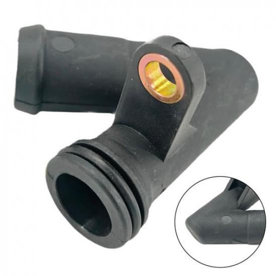 Black ABS Water Pipe Connector for Mercedes ML Class C Class Engine Part