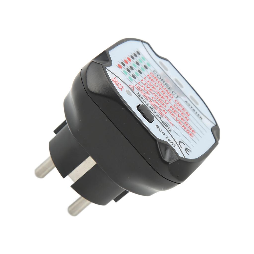 Plug Socket Tester Accurate Detection Quick Response Socket Detector  ‑