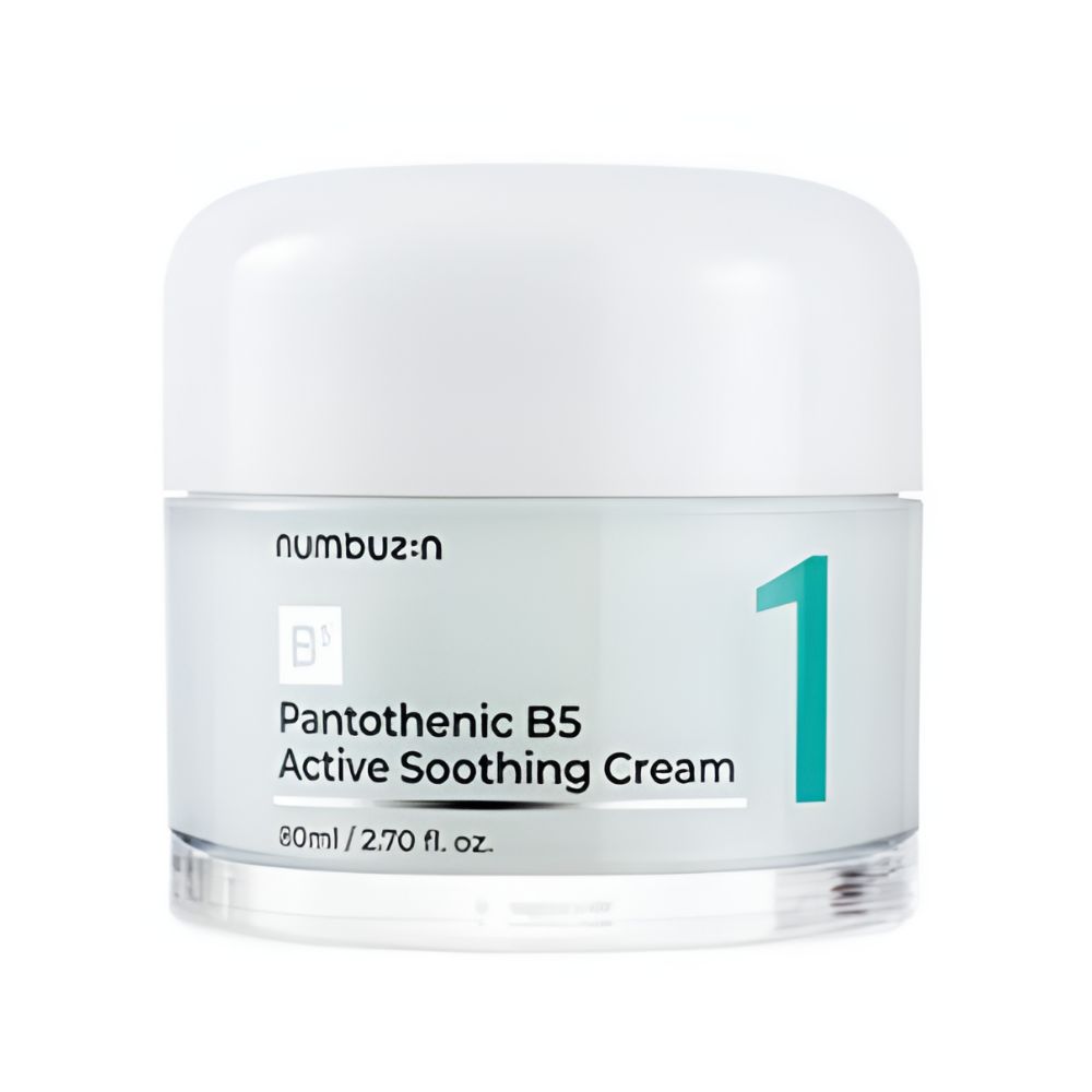 Numbuzin No.1 Pantothenic Acid Active Soothing Cream Hydrating & Calming Moisturizer 80ml