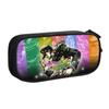 Japon Manga JoJo's Bizarre Adventure Trousse à crayons pour filles garçons Grande capacité Anime Sac à crayons Boîte Fournitures scolaires