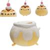 Adorabile Cuscino Peluche con Pelo Corto Imbottitura in Cotone PP Serie Gatto Pusheen