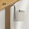 Rustproof Kitchen Towel Storage Toilet Paper Roll Holder, Stainless Steel Heavy Duty Modern Home Improvement Hardware Rack, Wall Mount Stand