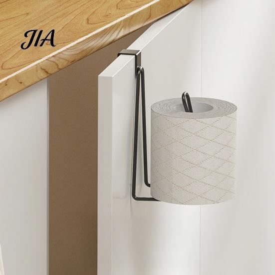 Rustproof Kitchen Towel Storage Toilet Paper Roll Holder, Stainless Steel Heavy Duty Modern Home Improvement Hardware Rack, Wall Mount Stand