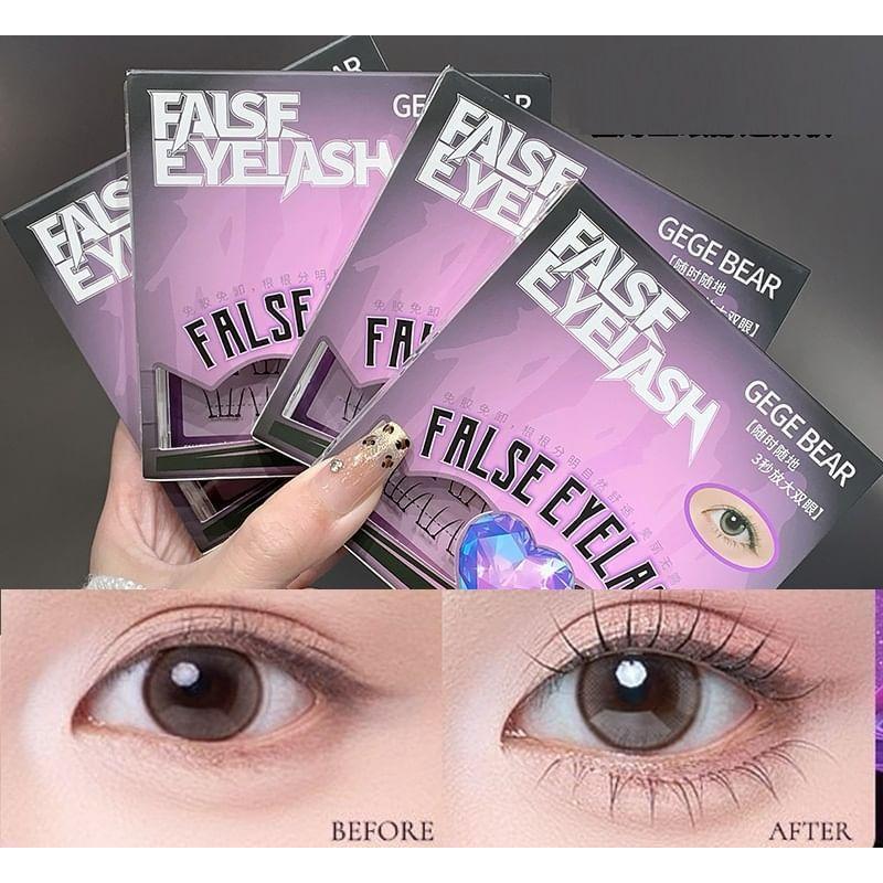 Stapi - Natürliches, klebstofffreies Multipack-Büschel-Wimpern