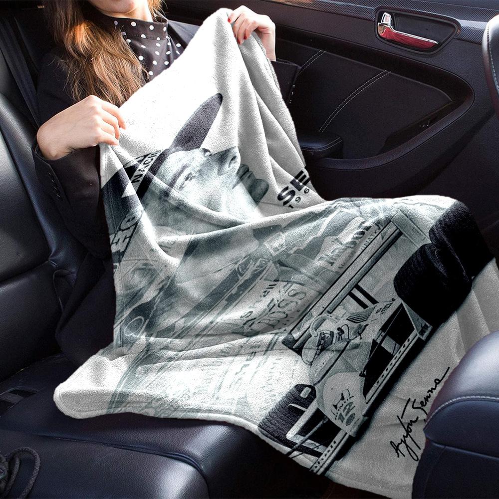 Ayrton Senna Blanket, High quality Comfortable for All Seasons, Home Decor, Warmth and Comfort