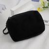 Korean Mini Plush Square Zipper Coin Purse Women Thin Small Handbag Card Package Coin Bag Cute Purse Key E… More