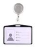 Aluminum Alloy ID Tag Work Card Sleeve with Lanyard Name Badge Holder Pass Card Protective Case Retractable Badge Reel