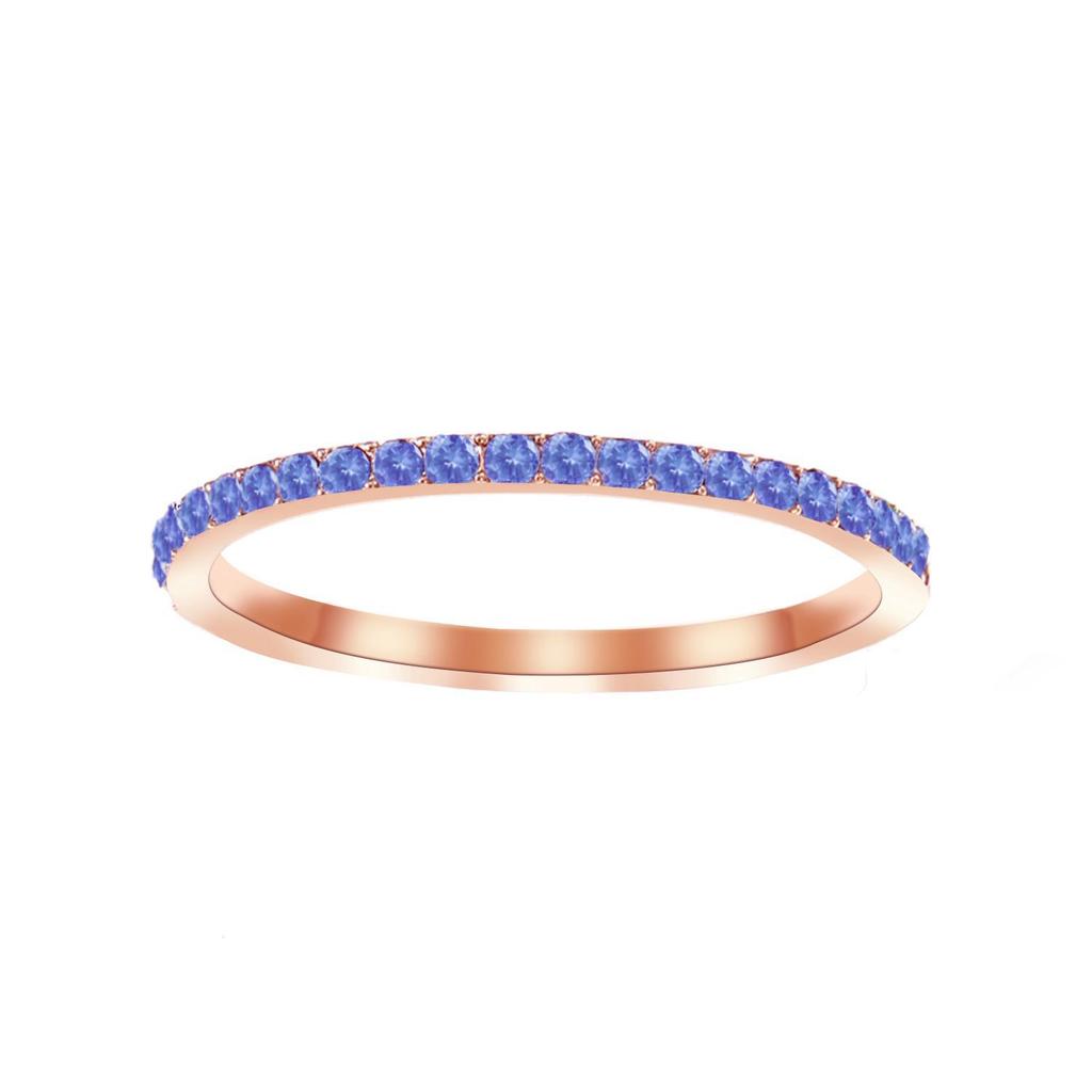eManco European Zircon Ring: Titanium Steel Women's December Birthstone Rhinestone Finger Ring