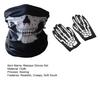 1 Set Halloween Skelett Handschuhe Geist Masque Set Creepy Scary Masque Cosplay