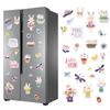 Easter Bunny Refrigerator Magnets Fridge Magnet Sticker Bunny Easter Egg Magnet Sticker Easter Home Kitchen Decoration
