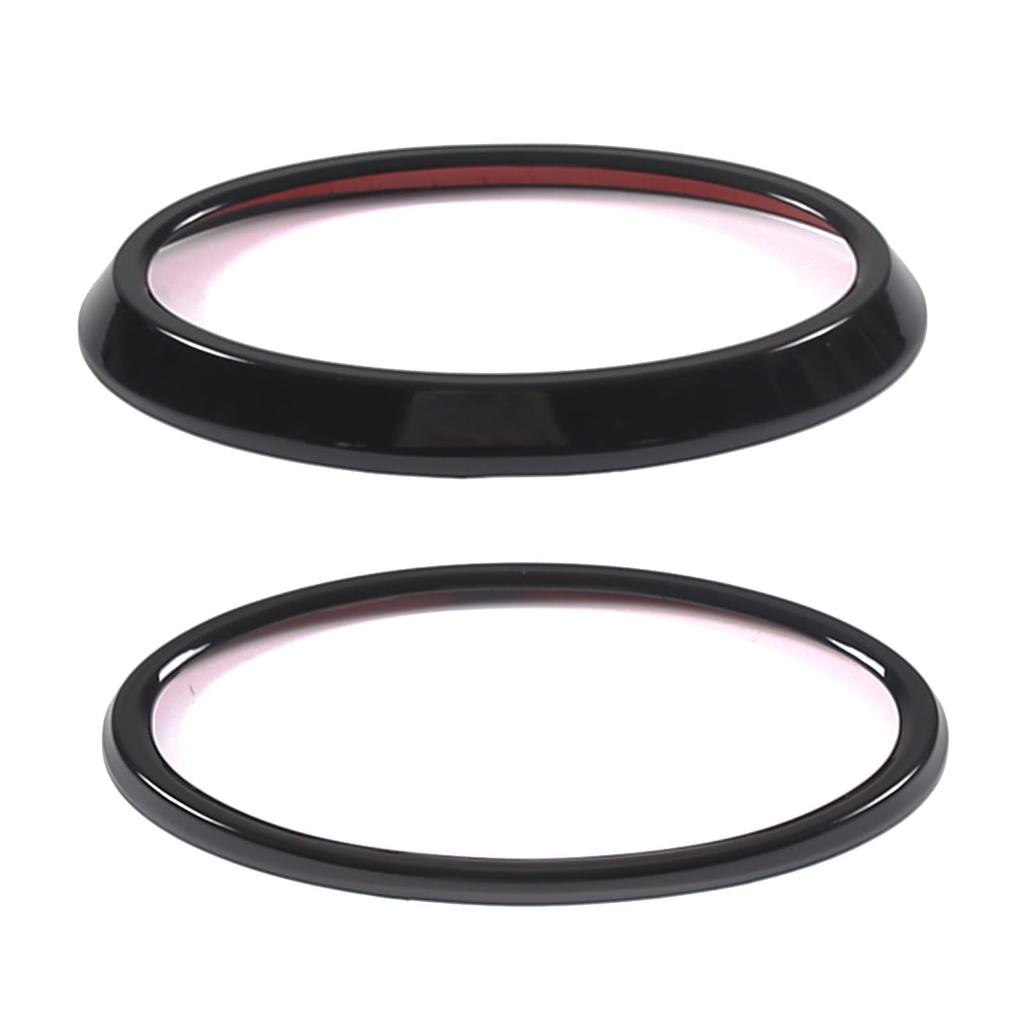 DIYUCAR Kompatibel med Subaru WRX S4 VBH 2023 2024 Dekorativ logoringramme foran og bak Dekorativt merke Enkel tape