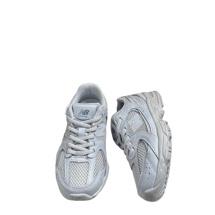 

New Balance NB 530 Удобные Универсальные Спортивные Низкие Повседневные Кроссовки Детские кроссовки Светло-серый PZ530TBA 28