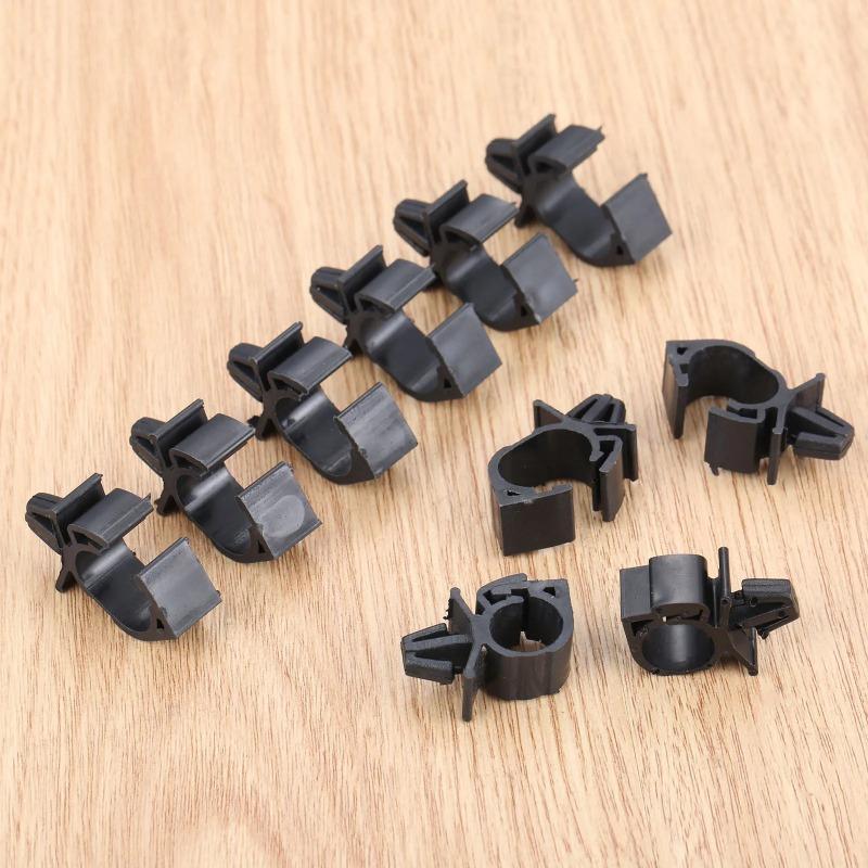 10Pcs Car Wire Harness Closure for All Car Car Route Fixed Clips Well Pipe Tie Wrap Cable Clamp Car Accessories Interior