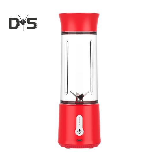 

Беспроводная портативная соковыжималка, блендер, миксер для фруктов с острыми лезвиями, без бисфенола-А, можно мыть в посудомоечной машине, мощный мотор, машина для смешивания фруктов, чашка соковыжималки красный