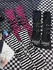 Gothic Embroidered Arm Covers Women Kawaii Japanese Harajuku Goth Half Finger Arm Warmer Y2K Gloves Arm Sleeve for Girls