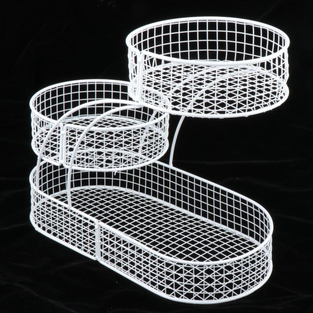 3 Tier Fruit Basket Fruit Bowl Metal Mesh Fruits Stand for Fruit Onion Snack Countertop Vegetable Bowl Kitchen Countertop Rack