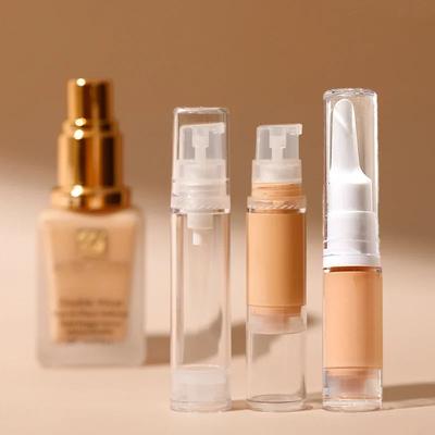 5/10/15ml Liquid Foundation Travel Bottle Cosmetics Eye Cream Vacuum Bottle Portable Mini Travel Refillable Bottles